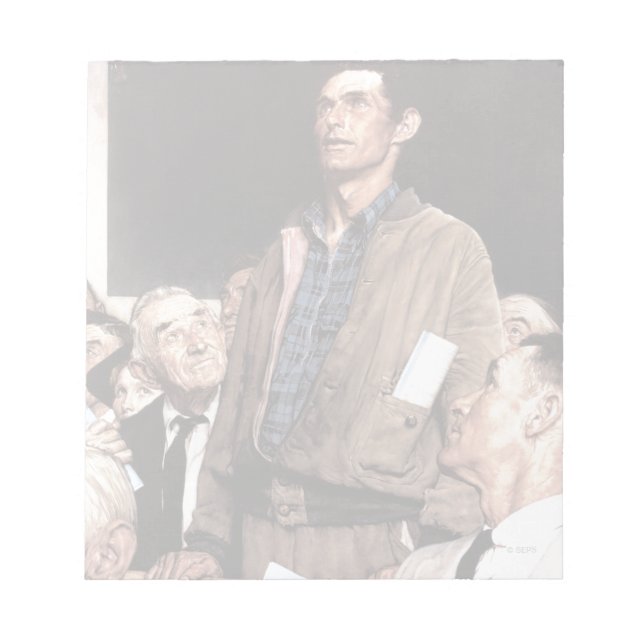 Frihet för Tal Anteckningsblock (Framsida)