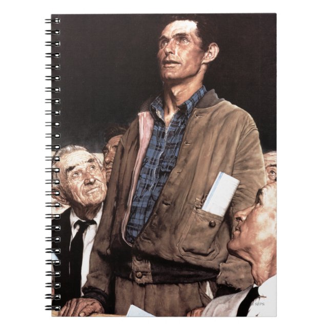 Frihet för Tal Anteckningsbok (Framsidan)