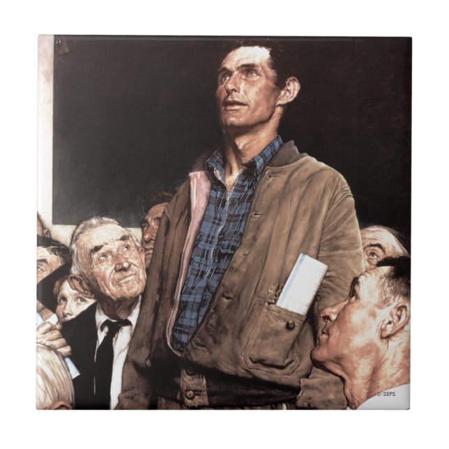 Frihet för Tal Kakelplatta (Framsidan)