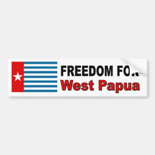 Frihet för västra Papua Bildekal
