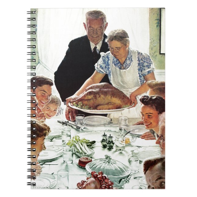 Frihet från att vilja anteckningsbok med spiral (Framsidan)