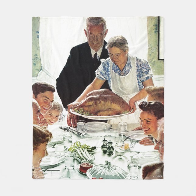 Frihet från att vilja fleecefilt (Framsidan)