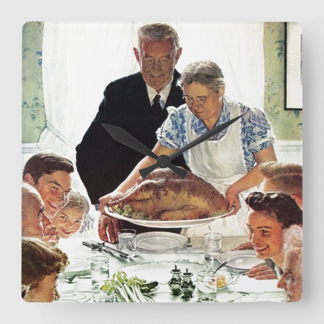 Frihet från att vilja fyrkantig klocka (Framsida)