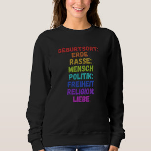 Frihet från Birplace Earth Tävling Human Politik T Shirt