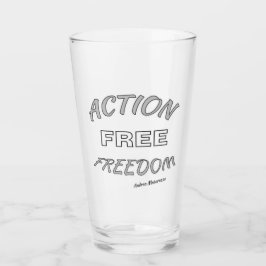 Frihet från handling glaskopp