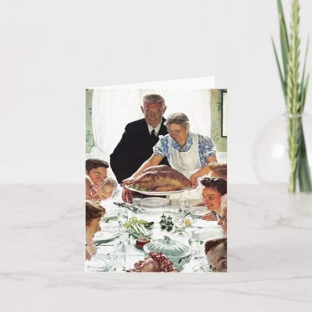 Frihet från önskad vilja helgkort (Framsida)