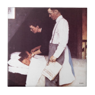 Frihet från skräck kakelplatta