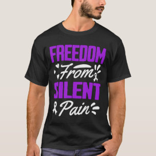 Frihet från tyst smärta t shirt