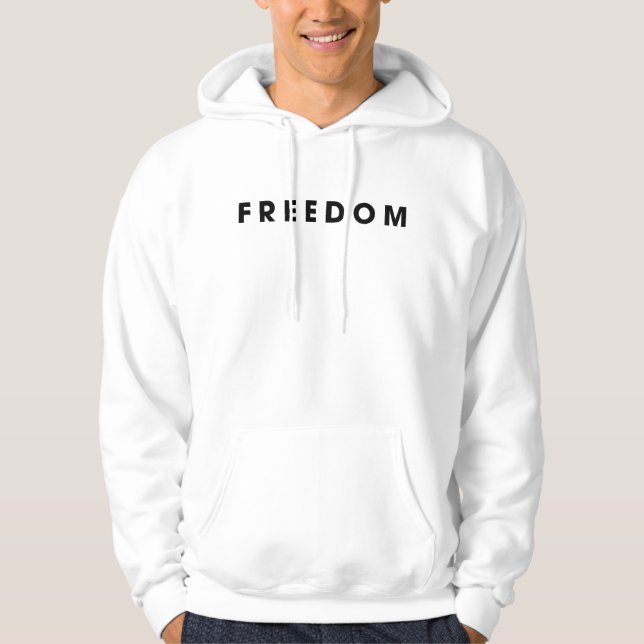 Frihet, frihet Charlie Hoodie (Framsida)