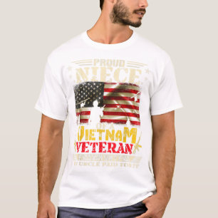 Frihet: Gratis, prydnadsövning i ett Vietnam Vet T Shirt