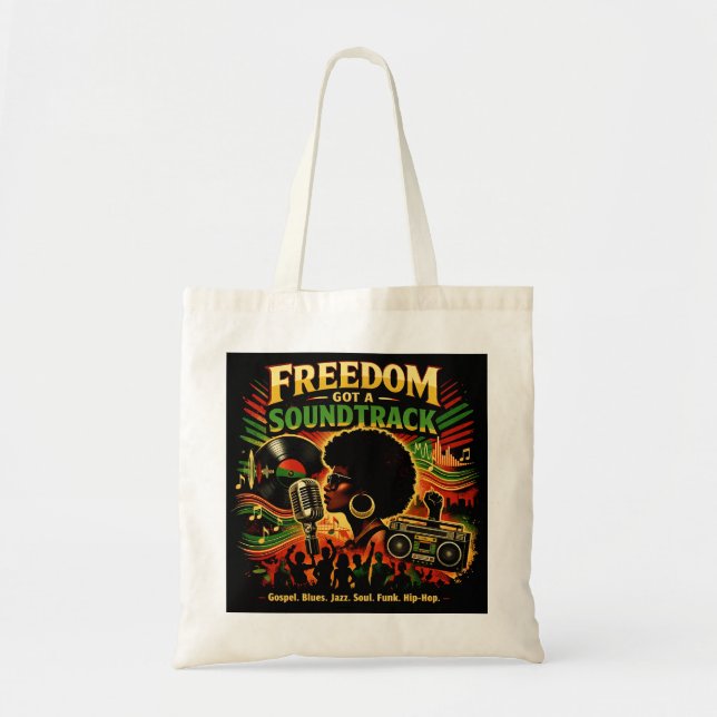 Frihet Har En Soundtrack Totebag Tygkasse (Framsidan)