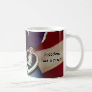 Frihet har ett pris! kaffemugg