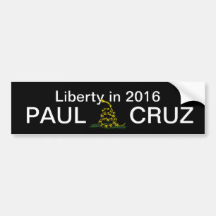 Frihet i Paul 2016 Cruz Bildekal