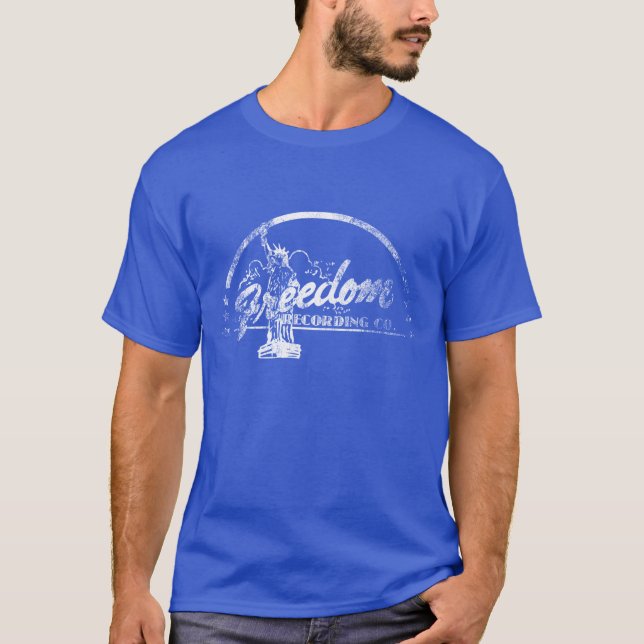 Frihet Inspelning Företag Tee (Framsida)