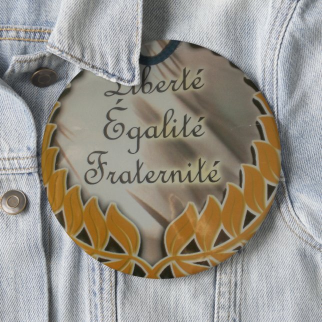 Frihet, jämlikhet, broderskap: en blomstrande fram knapp (In Situ)