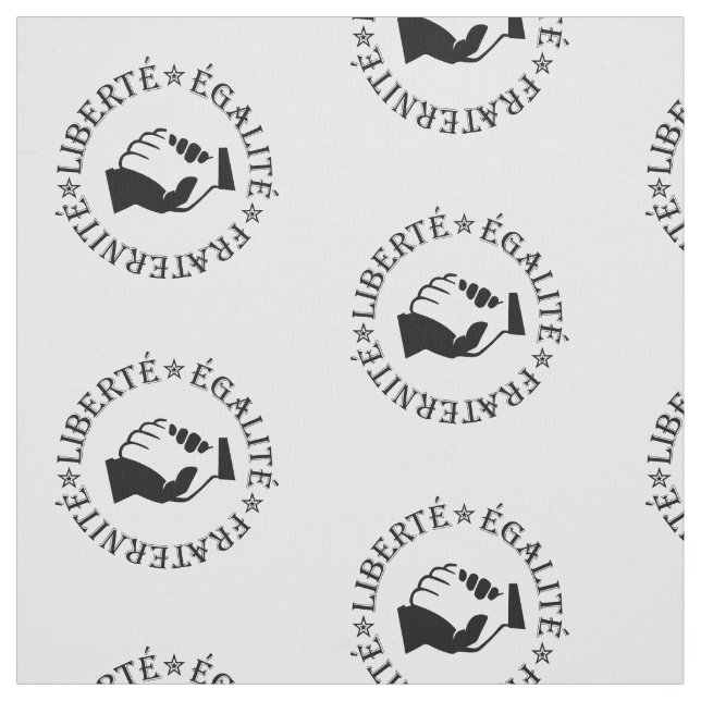 Frihet, jämlikhet, broderskap tyg (Provkarta)