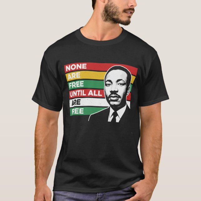 Frihet Jämlikhet Enighet Djärv Grafik T Shirt (Framsida)