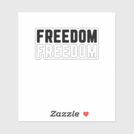 Frihet Klistermärken