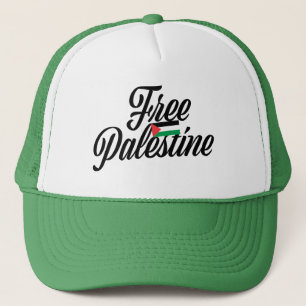 Frihet Krona: "Fria Palestina" Hoten Keps