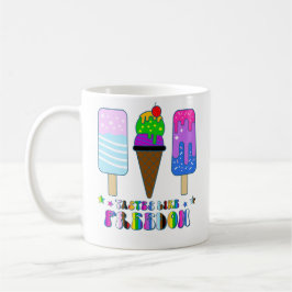 Frihet - LGBTQ+ Jämlikhet Kaffemugg