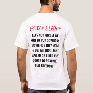 "FRIHET & LIBERTY" COVID19 PANDEMIC 2020 T SHIRT