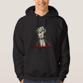 Frihet och fet protestapparat hoodie