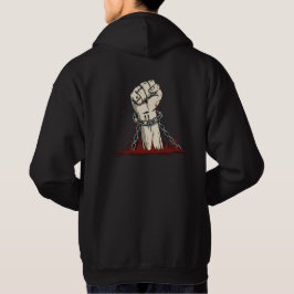 Frihet och fet protestapparat hoodie