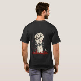 Frihet och fet protestapparat t shirt