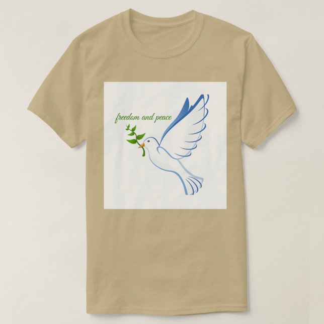 Frihet och fred 2 t shirt (Design framsida)