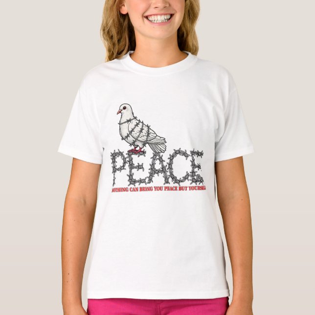 Frihet och fred t shirt (Framsida)