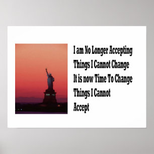 Frihet och frihet poster