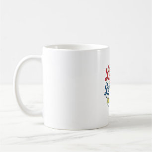 Frihet och Lemonad Patriotisk Citron Vektor Tröja_ Kaffemugg