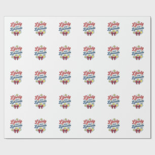 Frihet och Lemonad Patriotisk Citron Vektor Tröja_ Presentpapper