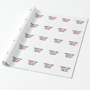 Frihet och rättvisa för alla presentpapper