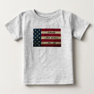 Frihet och rättvisa för hela Baby T-Shirt