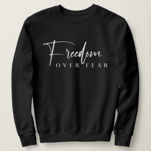 Frihet över rädslan för den inhemska amerikansk t shirt