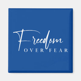 Frihet över rädslan för den inhemska amerikanska v magnet