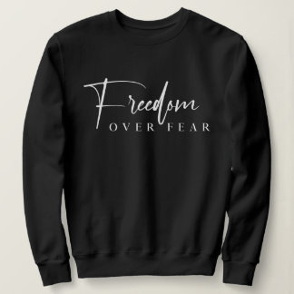 Frihet över rädslan för den inhemska amerikanska v t shirt