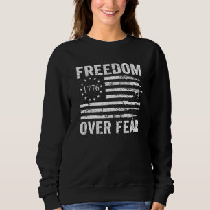 Frihet över rädslan för Gun-Höger 2:a ändringen Gu T Shirt