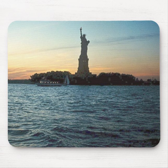 Frihet på solnedgången Mousepad Musmatta (Framsidan)
