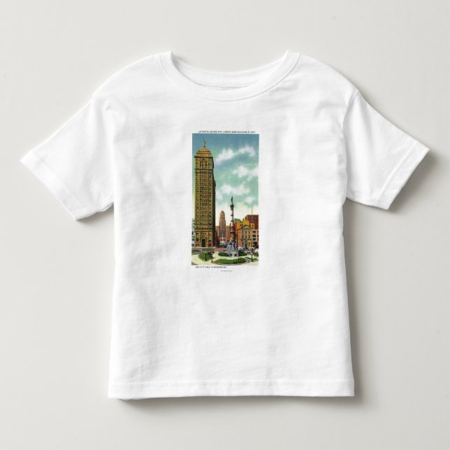 Frihet packar ihop Bldg, stadshus Tee (Framsida)