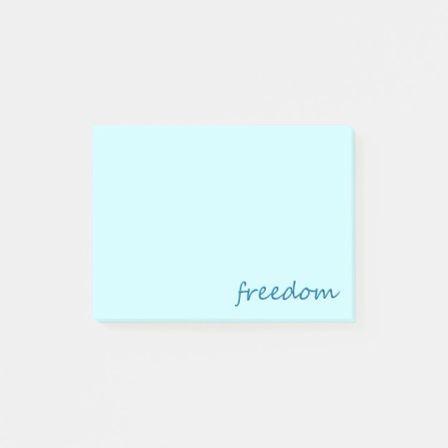 frihet post-it block (Framsida)