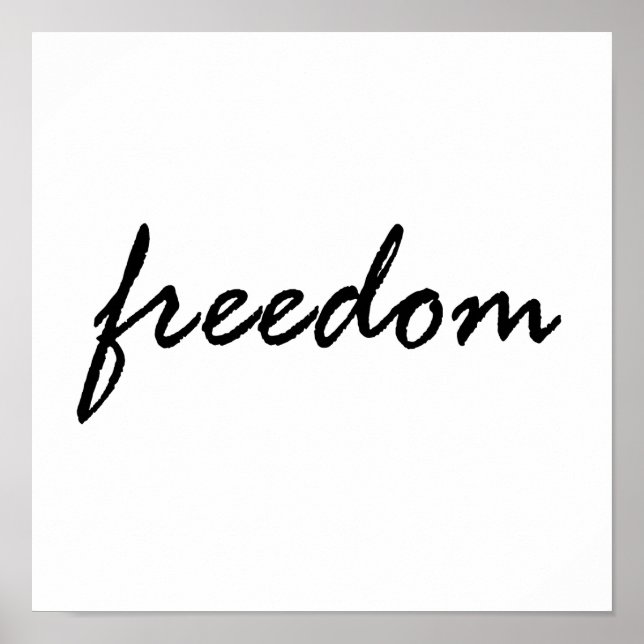 Frihet Poster (Framsidan)