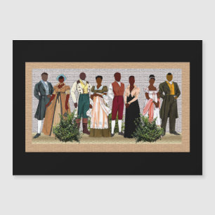 Frihet Ringar 1712 • Afrocentrisk Magnetisk Kort
