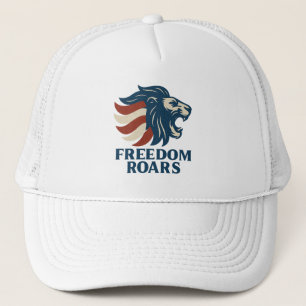 Frihet rytter Patriotisk Lejon Keps