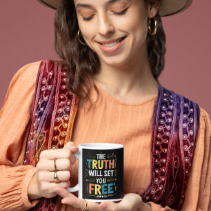 Frihet: Sanningen kommer att frigöra dig Kaffemugg