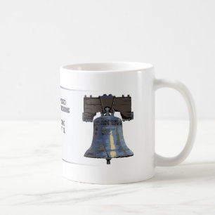 Frihet sätta en klocka på - Jefferson Kaffemugg