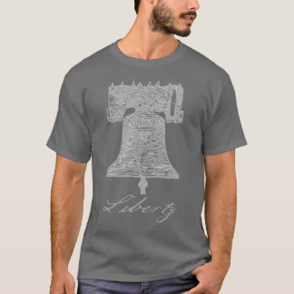 Frihet sätta en klocka på skjortan t shirt