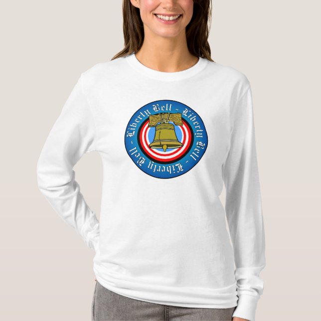 Frihet sätta en klocka på t-shirt (Framsida)
