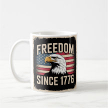 Frihet sedan 1776 Patriotic Mugg